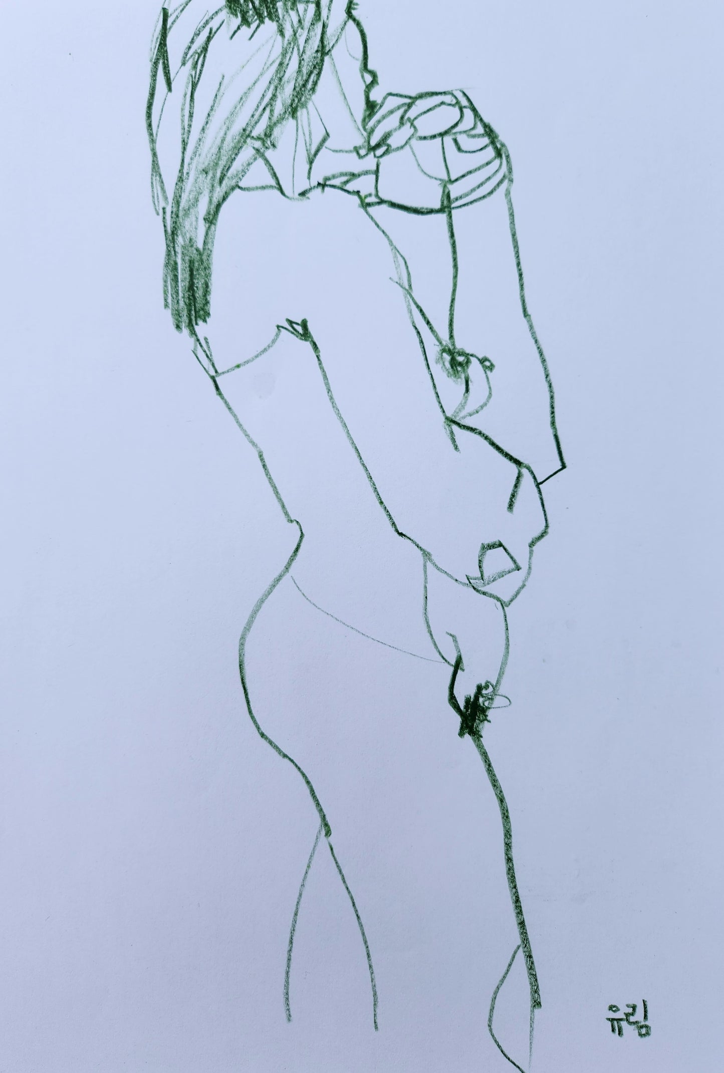 Life Drawing #3, by Yurim Gough