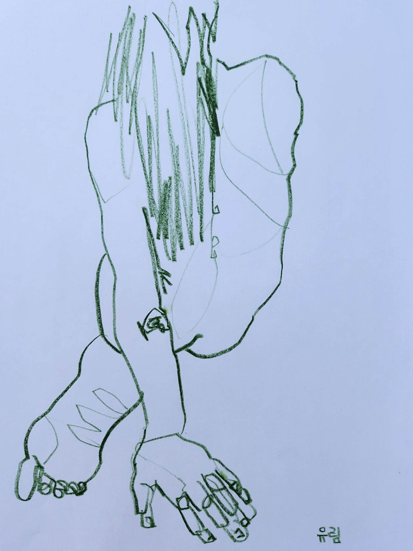 Life Drawing #4, by Yurim Gough