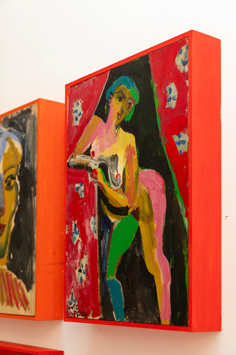 THE RED CURTAIN, by Luke Hannam