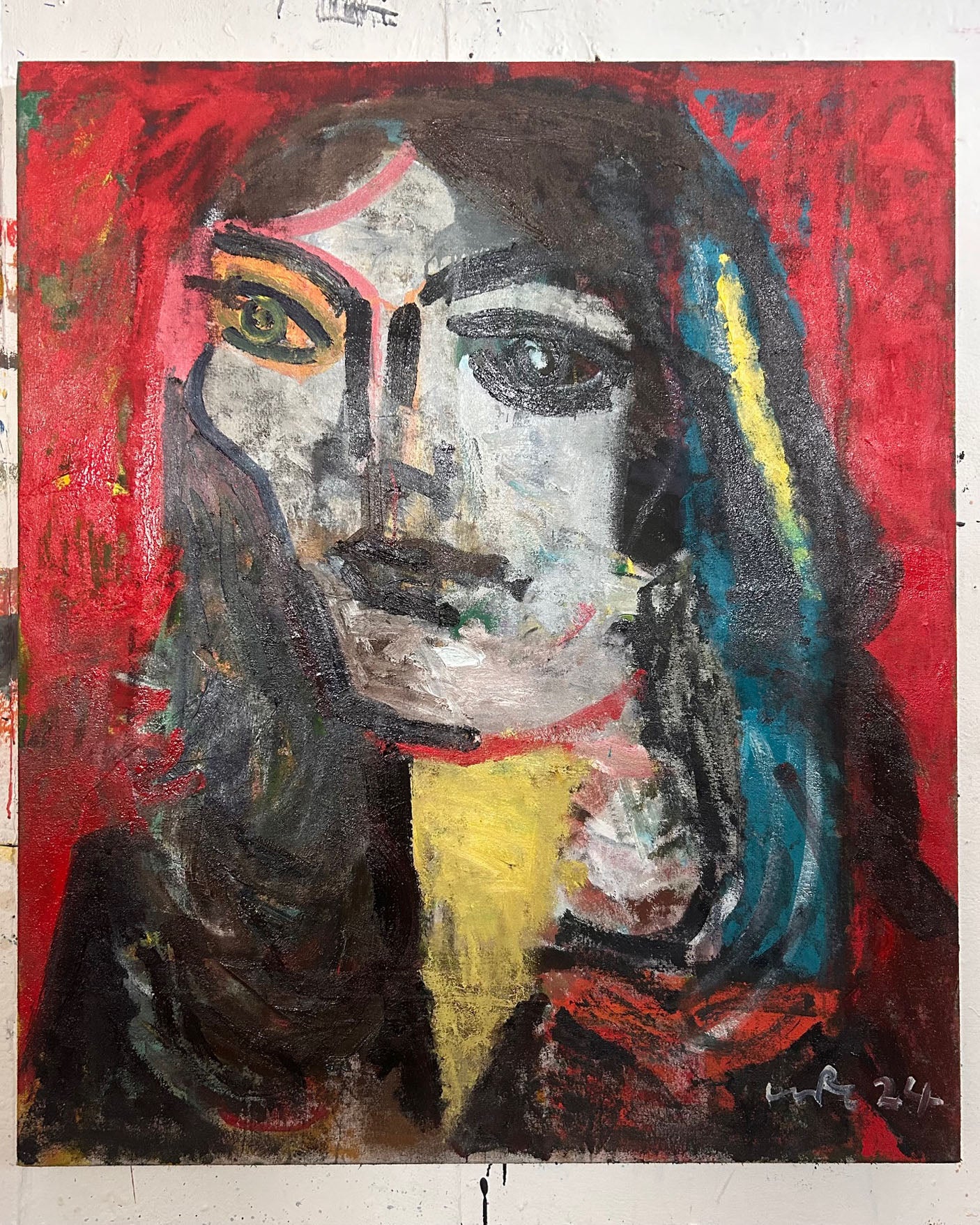 PORTRAIT OF MARY, by Luke Hannam