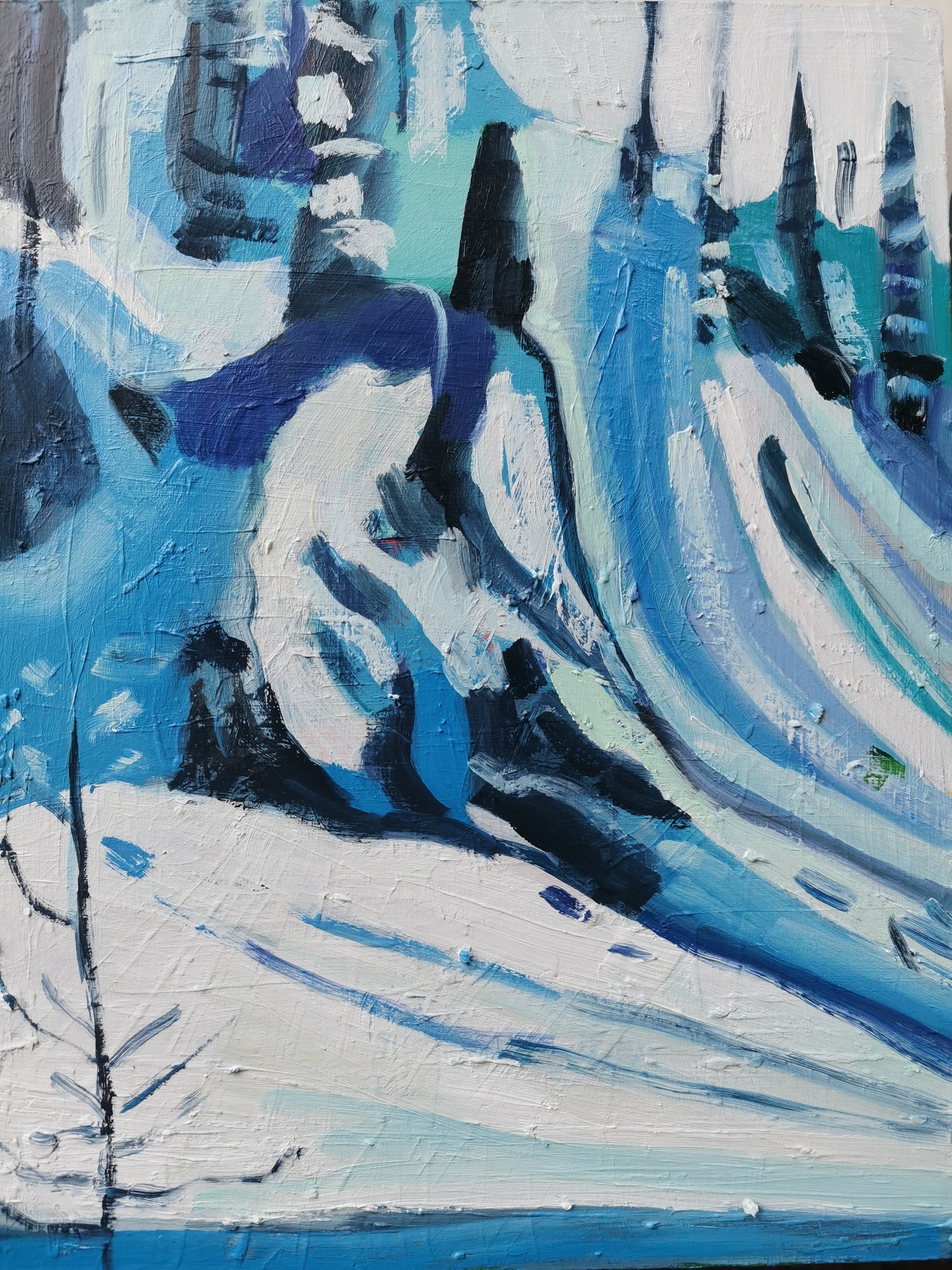 Snow Slip, by Lucy Smallbone