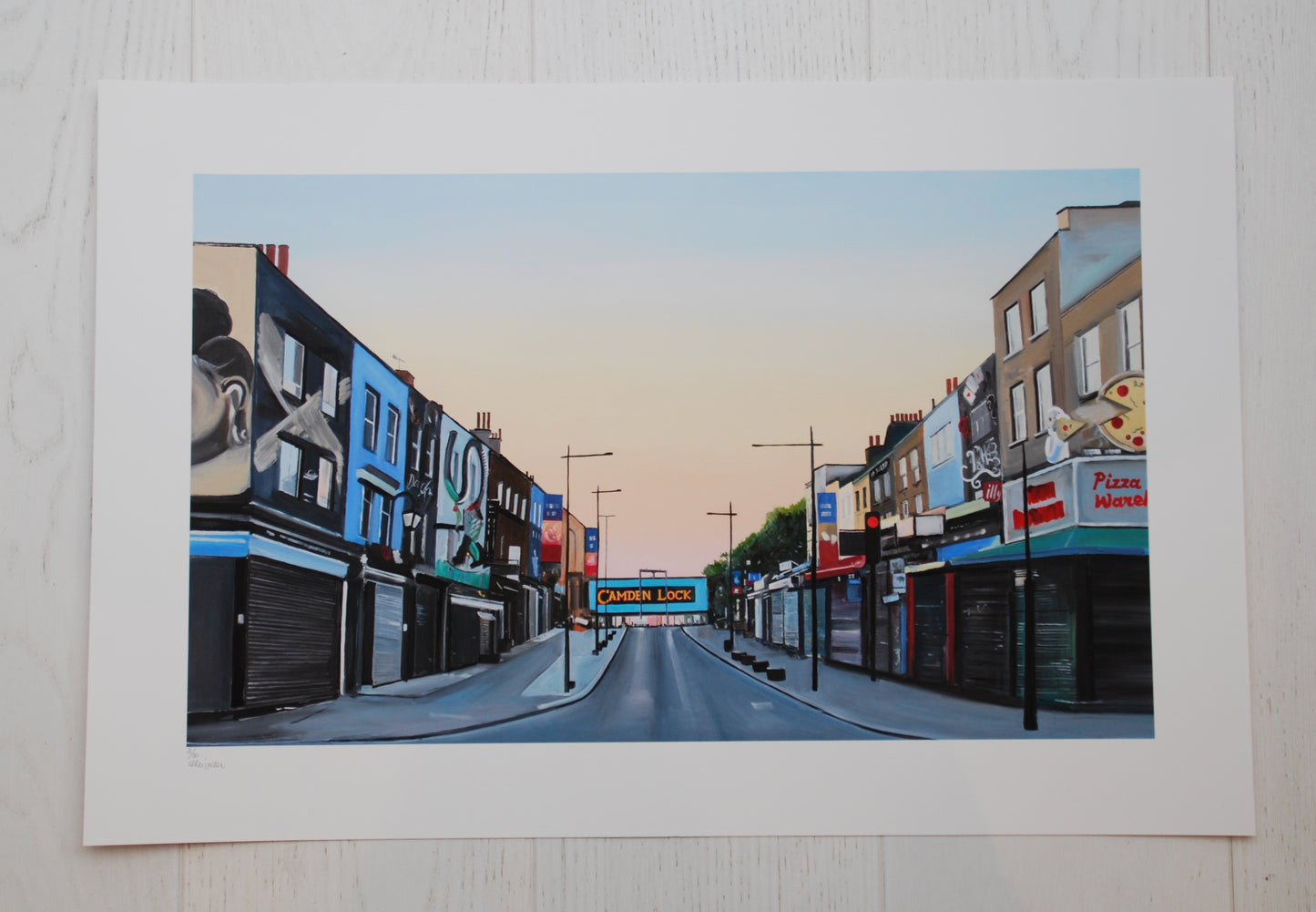 Camden Town Sunrise, by Emma Loizides