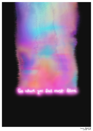 Go Where You Feel Most Alive, by Lauren Baker