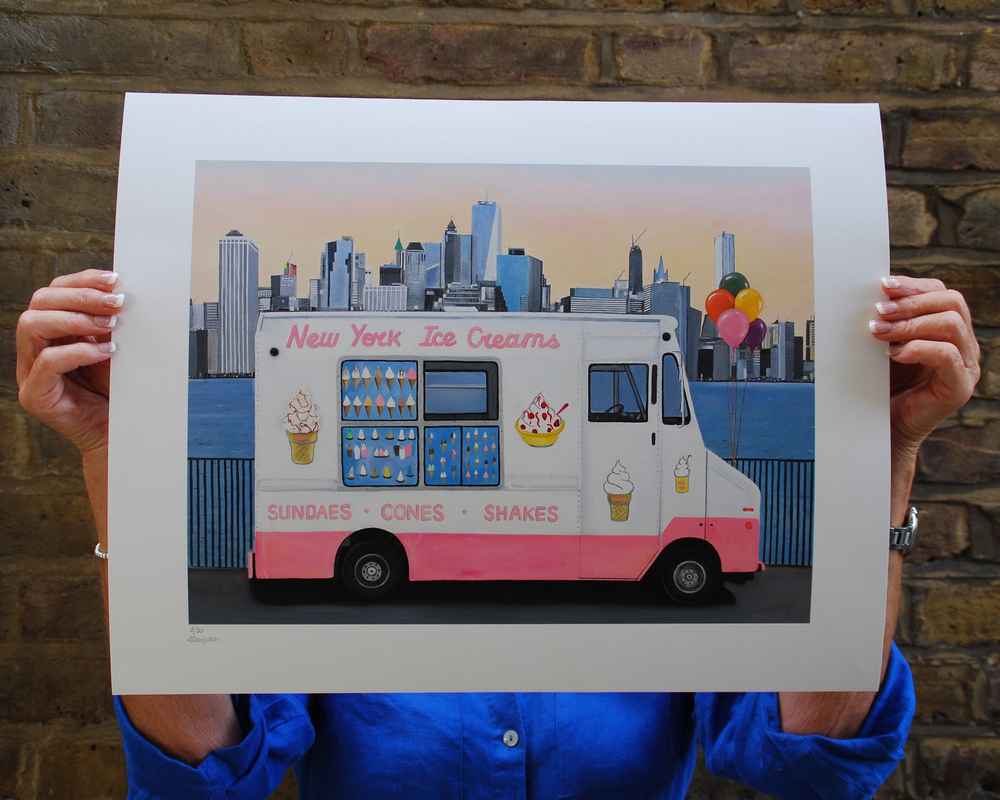 New York Ice Cream Truck, by Emma Loizides