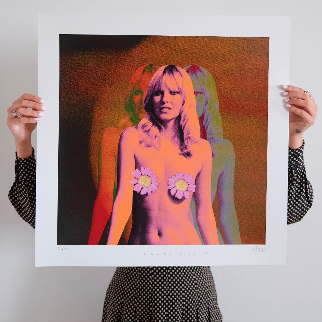 Flower Child 1972, by Poppy Faun