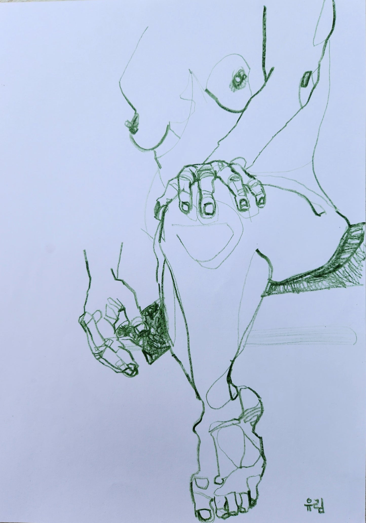 Life Drawing #1, by Yurim Gough