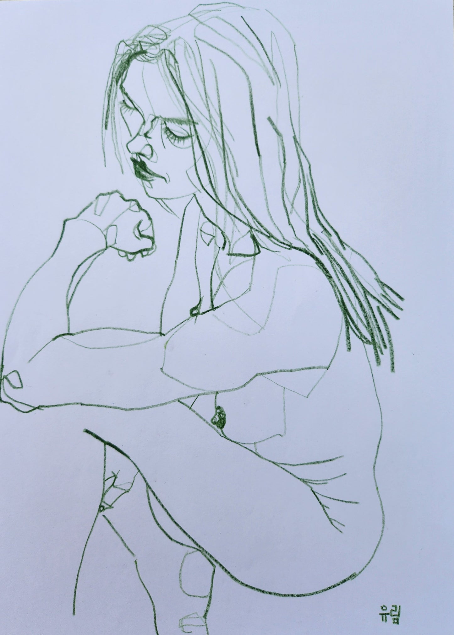 Life Drawing #2, by Yurim Gough
