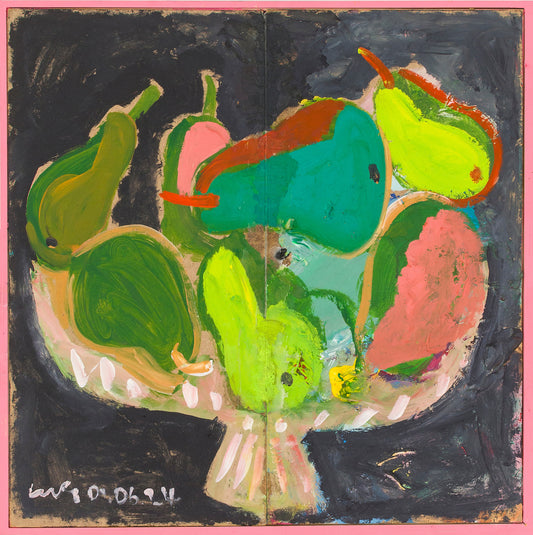 BOWL OF PEARS, by Luke Hannam