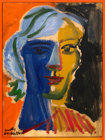 PORTRAIT OF MARY BOWEN 1, by Luke Hannam