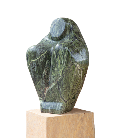 Forest Seated Figure, by Paul Vanstone
