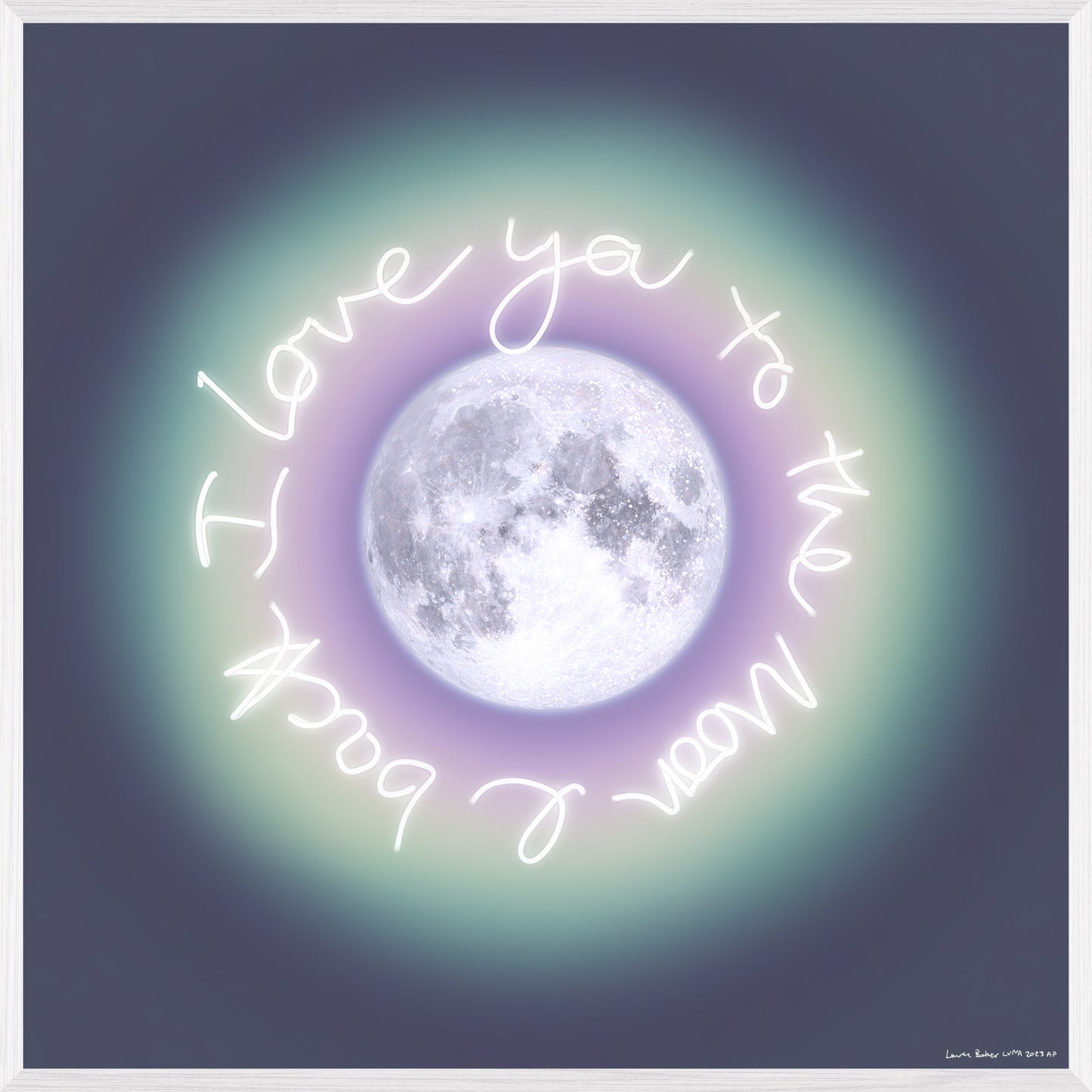 To The Moon & Back (Auric Moon) Mini, by Lauren Baker