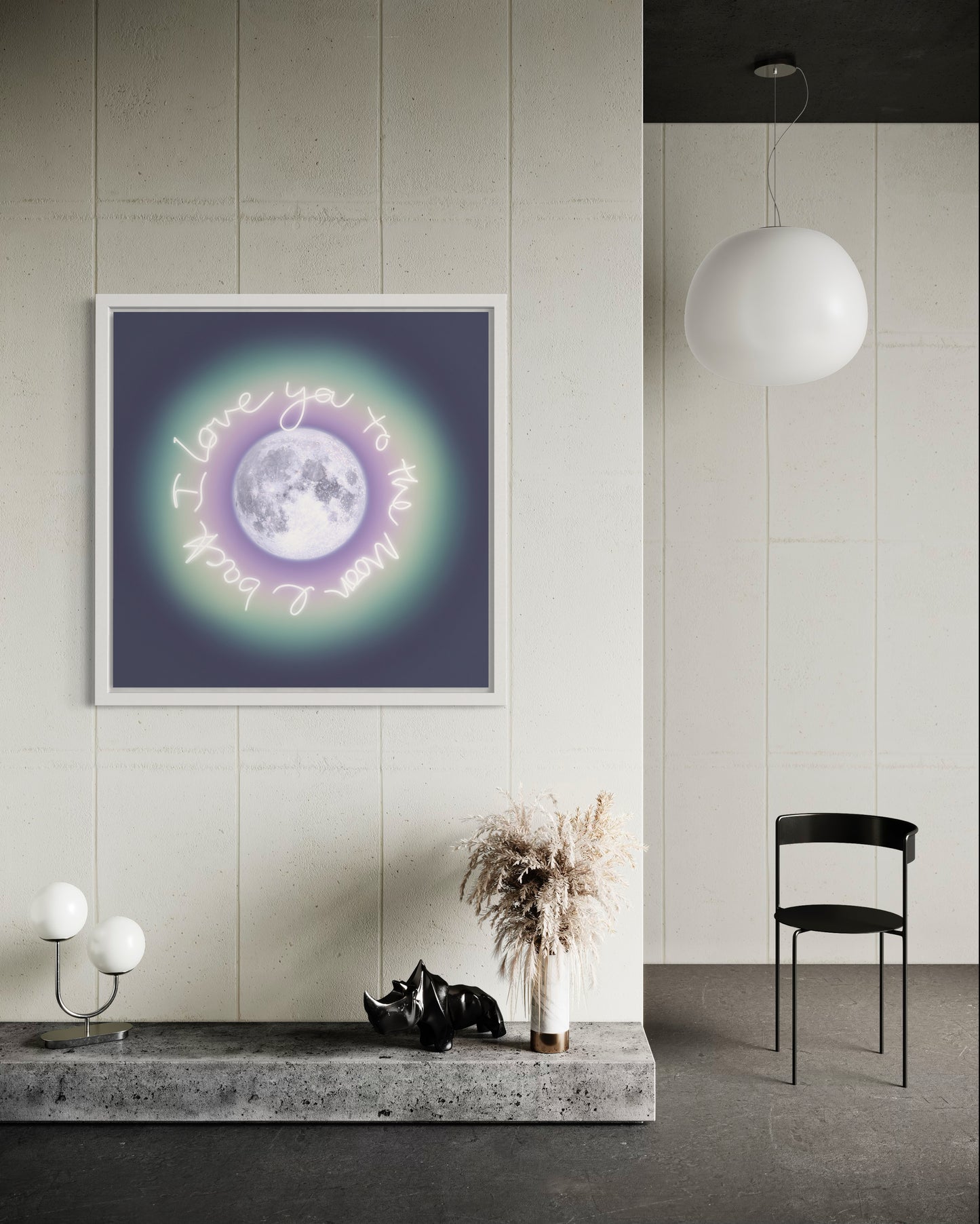 To The Moon & Back (Auric Moon) Mini, by Lauren Baker