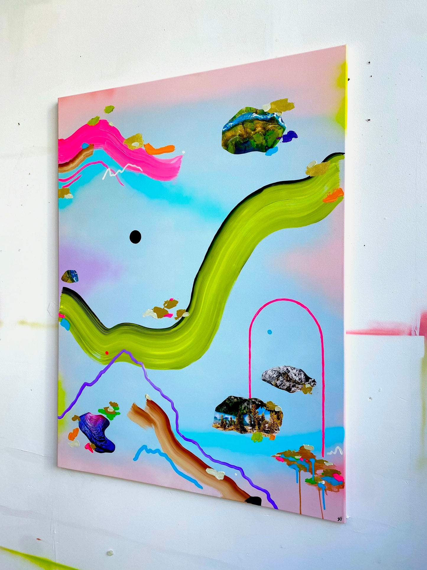 Mountain Window, by Sara Hoque