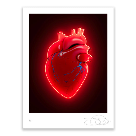 Neon Heartbeat, by Sara Pope