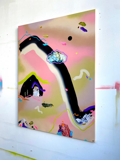 Neon Paths, by Sara Hoque