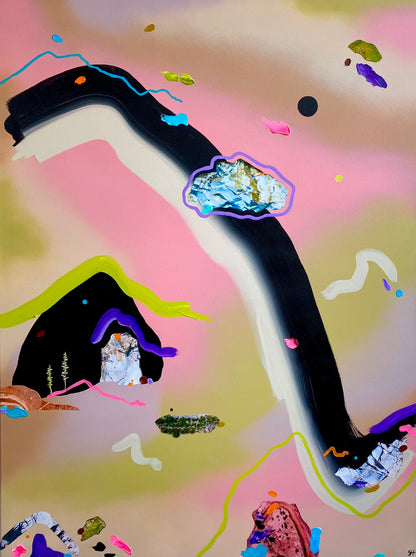 Neon Paths, by Sara Hoque