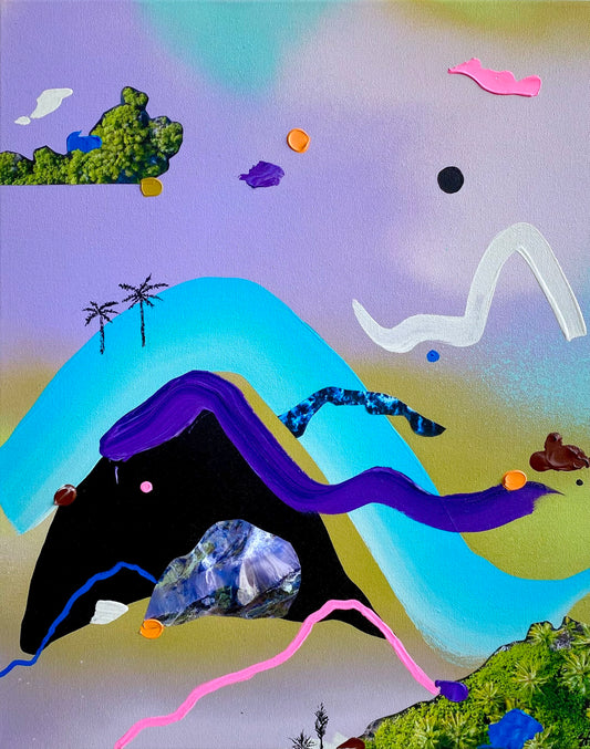 Palm Skies,  by Sara Hoque