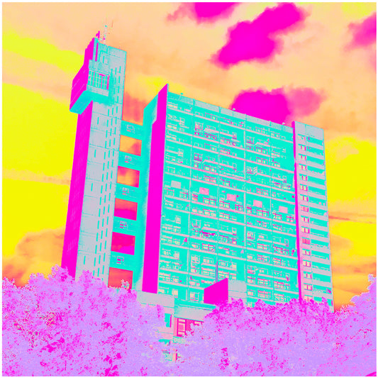 Psychedelic Trellick I, by Cody Burridge