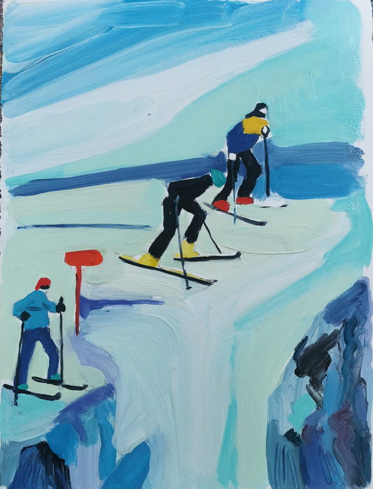 Downhill, by Lucy Smallbone