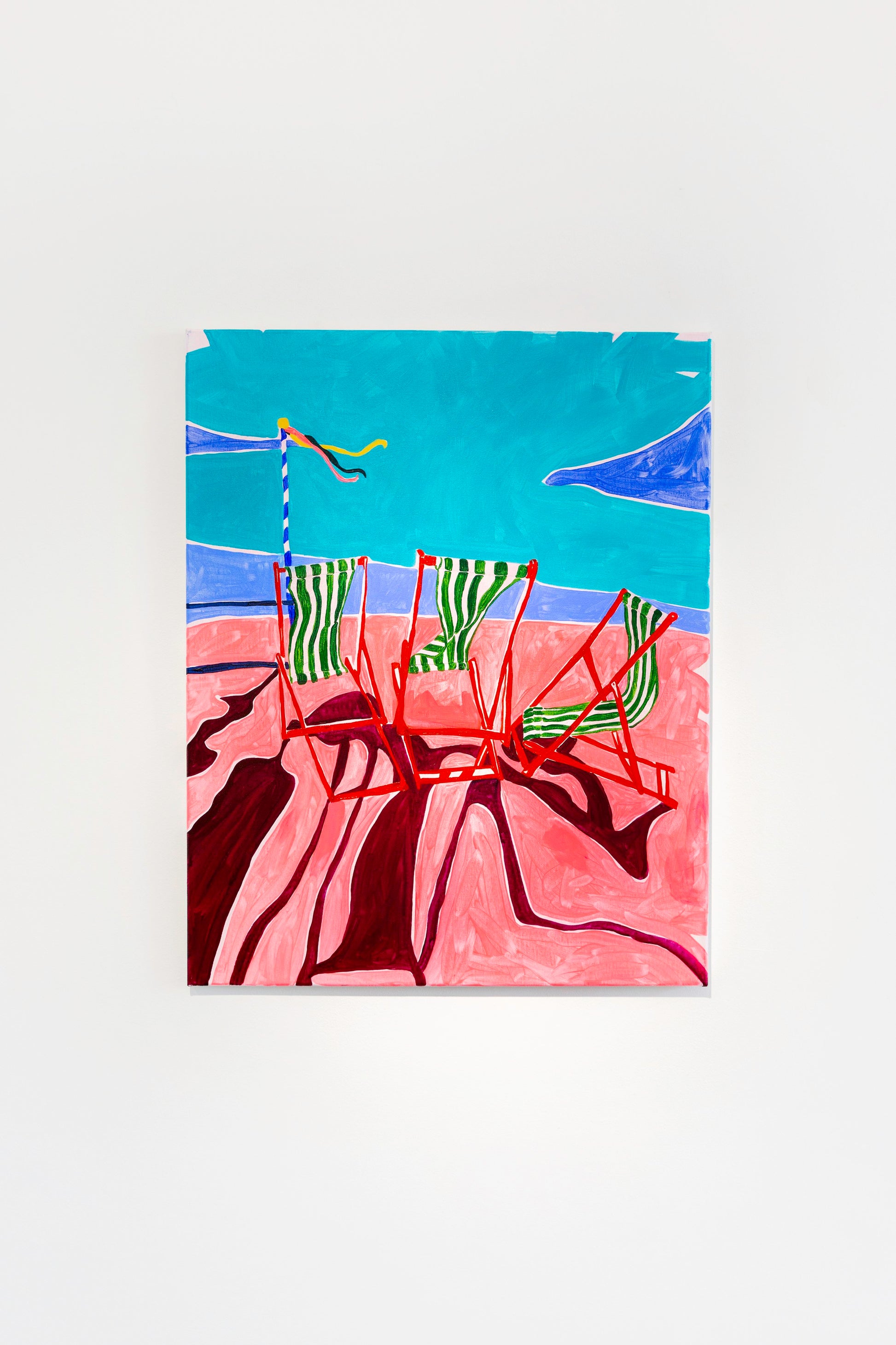 'Goat Ledge Deck Chairs' by Elizabeth Power