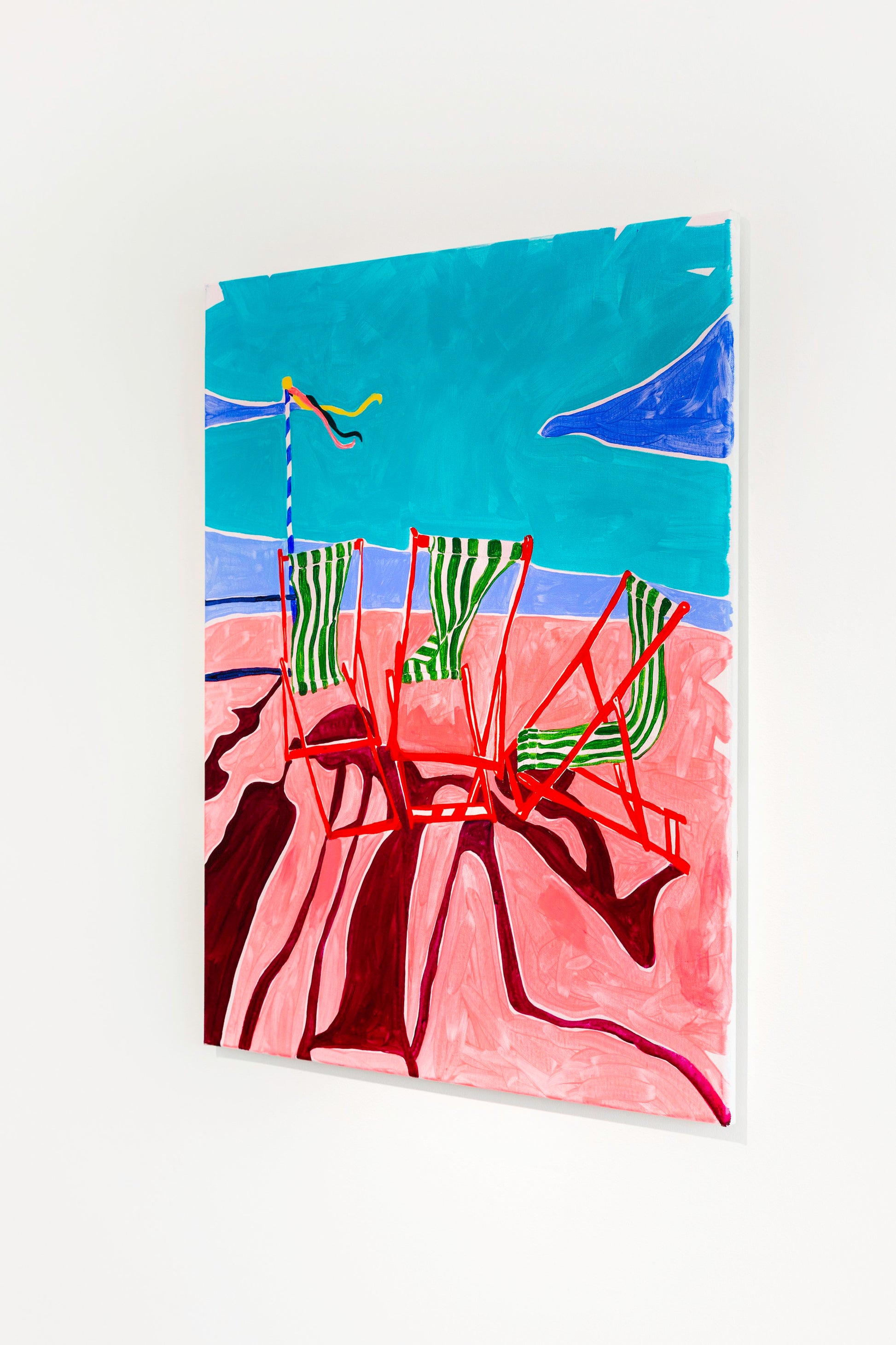 'Goat Ledge Deck Chairs' by Elizabeth Power