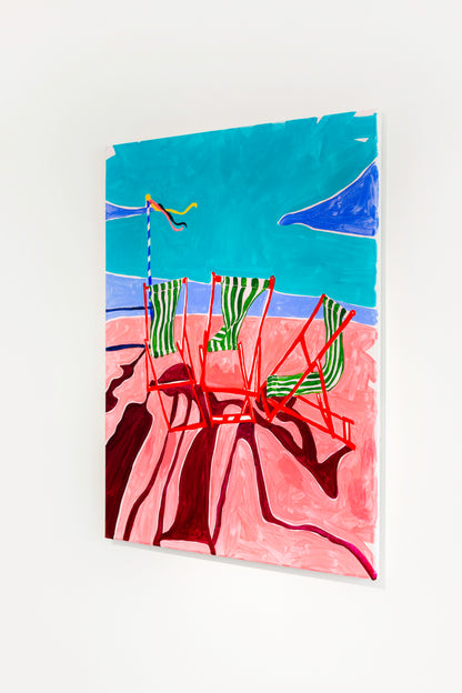'Goat Ledge Deck Chairs' by Elizabeth Power