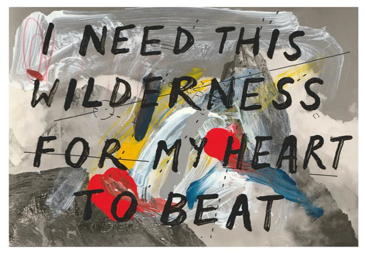 I Need This Wilderness For My Heart To Beat (Alps), by Adam Bridgland