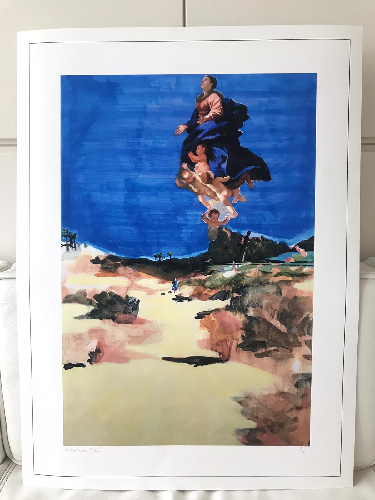 Pearl in the Desert with the Virgin Mary (Large)