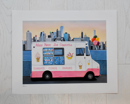 New York Ice Cream Truck, by Emma Loizides