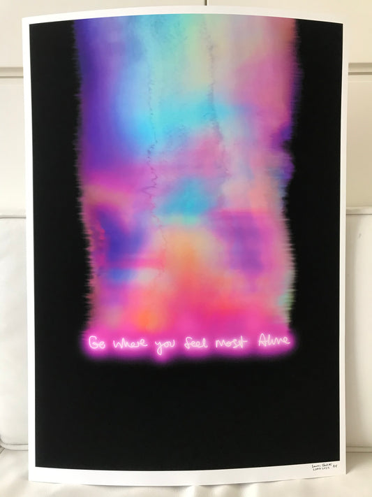 Go Where You Feel Most Alive, by Lauren Baker
